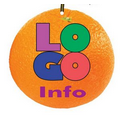 Orange Gift Shop Ornaments w/ Mirrored Back (12 Sq. In.)